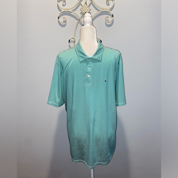 Crown & Ivy Men's Short Sleeve Polo Shirt - Large - Picture 1 of 4